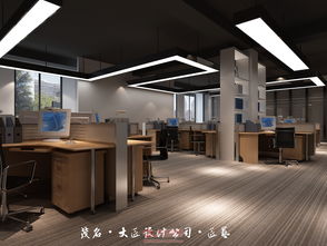匠心獨運，辦公新境——信宜大匠裝飾工裝作品百幅鑒賞之辦公室與水吧設計